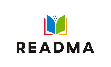 Readma.com - Creative brandable domain for sale